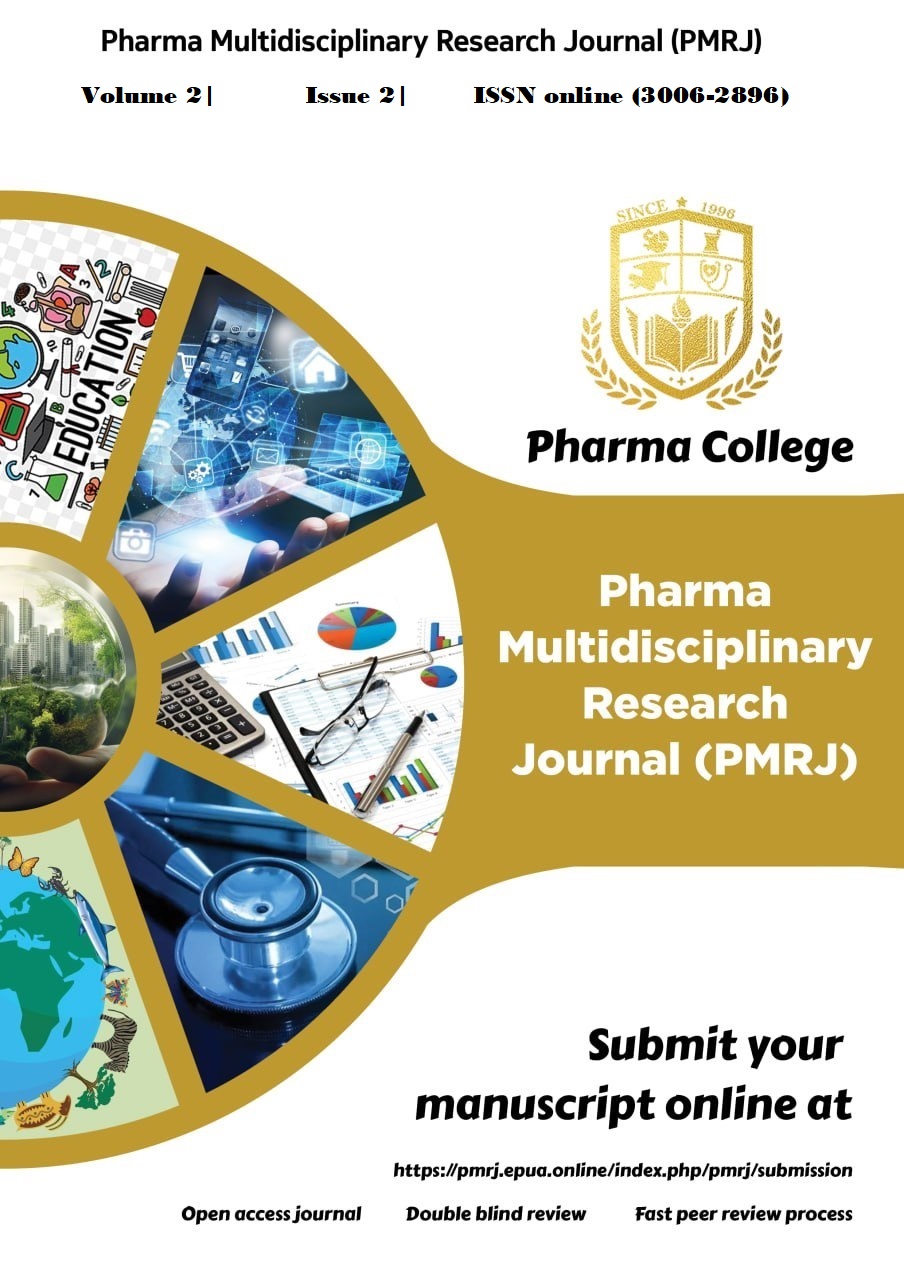 					View Vol. 2 No. 2 (2025): Vol. 2 No. 2 (2025): Pharma Multidisciplinary Research Journal (PMRJ)
				